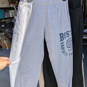 Men's  Light Gray Boston Varsity Joggers